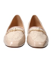 【Bridget Birkin】レースコンビパールビットローファー-(51625B)