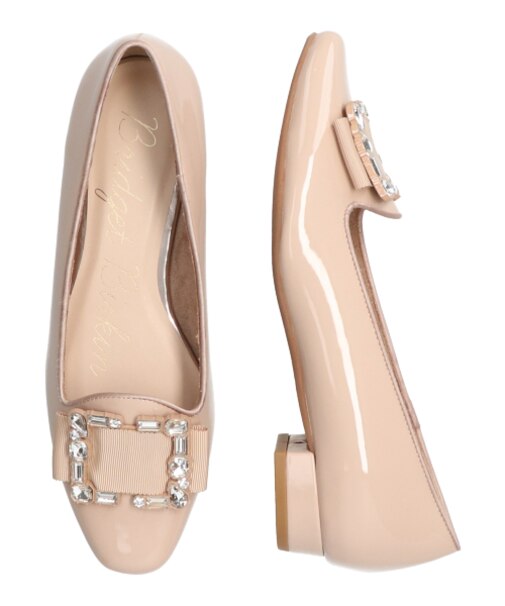 【Bridget Birkin】ビジューバックルローファー-(51626B)