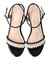 【Bridget Birkin】パール飾りPVC厚底サンダル-(52152B)