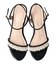 【Bridget Birkin】パール飾りPVC厚底サンダル-(52152B)