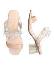 【Bridget Birkin】甲ビジュークリアヒールサンダル-(52310B)