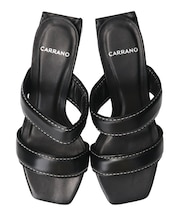 【CARRANO】ダブルストラップスクエアトゥサンダル-(62000C)