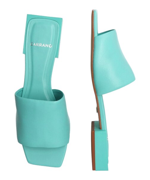 【CARRANO】スクエアトゥミュールサンダル-(62005C)