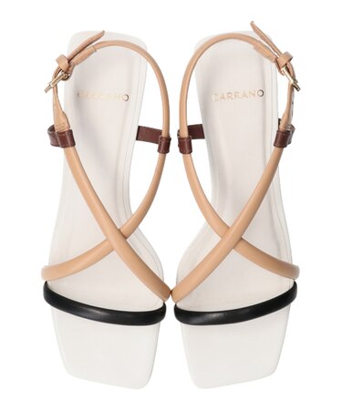 【CARRANO】クロスストラップサンダル-(62010C)