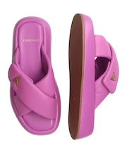【CARRANO】パテッドベルトボリュームソールサンダル-(62301C)