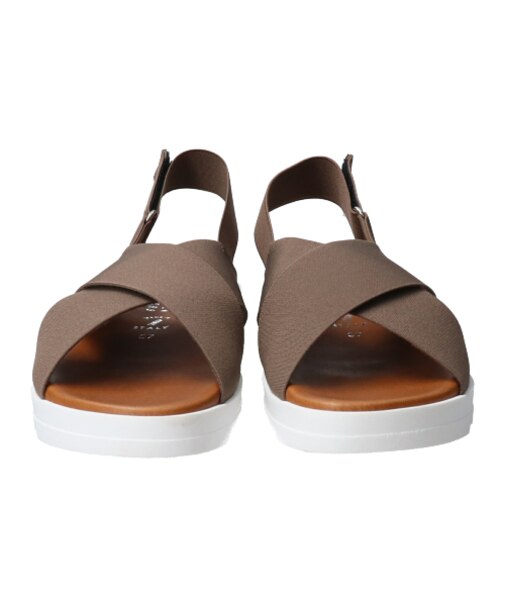 【ITALIAN SHOEMAKERS】厚底エラスティッククロスサンダル-(92120T)