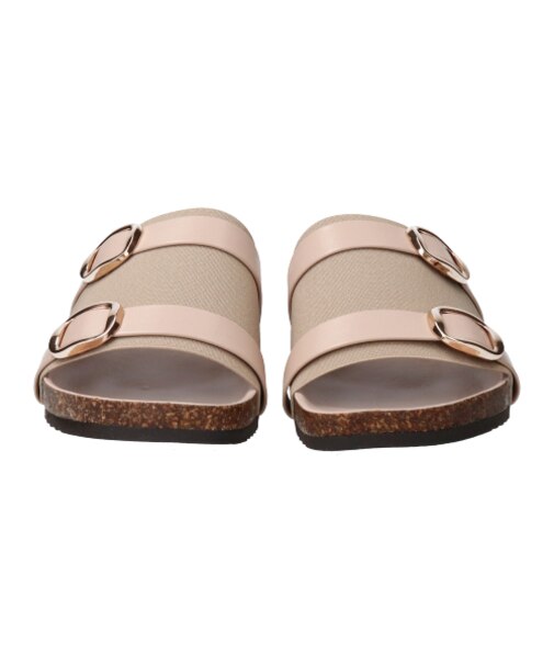 【ITALIAN SHOEMAKERS】ダブルベルトフットベッドサンダル-(92210T)