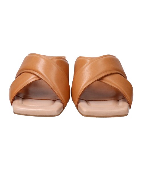 【ANGEL ALARCON】スクエアトウミュールサンダル　サイズ：36 INTER-CHAUSSURES｜【ANGEL ALARCON】スクエアトウミュール