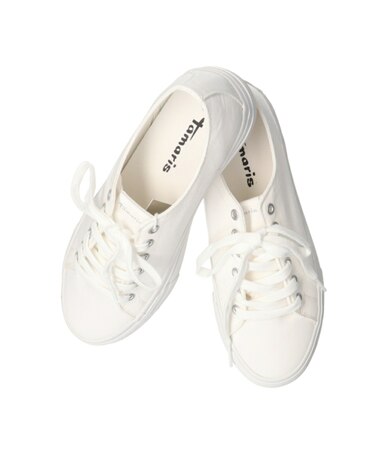 【Tamaris】テキスタイルフラットスニーカー (45806T)