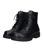 【PARADIS COULEUR】オブリークトウ撥水レースアップブーツ