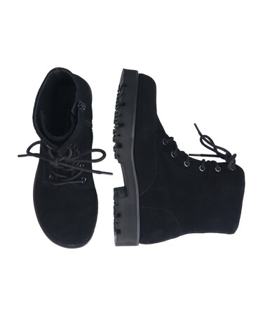 【PARADIS COULEUR】オブリークトウ撥水レースアップブーツ