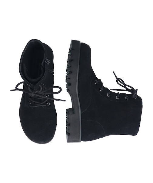 【PARADIS COULEUR】オブリークトウ撥水レースアップブーツ