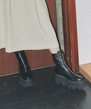 【PARADIS COULEUR】ボリュームソールセンタージップブーツ