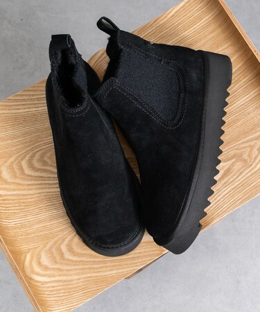 【TAMARIS】ウォームライニングショートブーツ