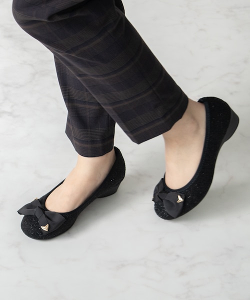 モーさん専用【新品】Bridget Birkin Walkリボン付きパンプス ブリジットバーキン ウォーク Bridget Birkin Walk リボン