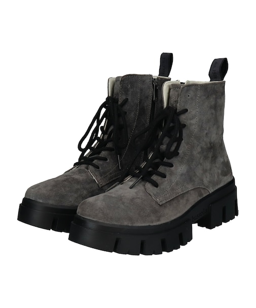 【bussola】撥水厚底レースアップショートブーツ