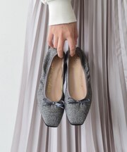 【BRIDGET BIRKIN】スクエアデイリーバレエシューズ