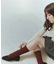 【BRIDGET BIRKIN】エラスティックバンドもこもこスクエアバレエシューズ