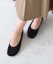 【BRIDGET BIRKIN】オブリークバレエシューズ