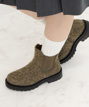 【BRIDGET BIRKIN】バックループサイドゴアブーツ