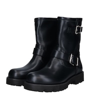 《撥水仕様》【BRIDGET BIRKIN】オブリークトウエンジニアブーツ