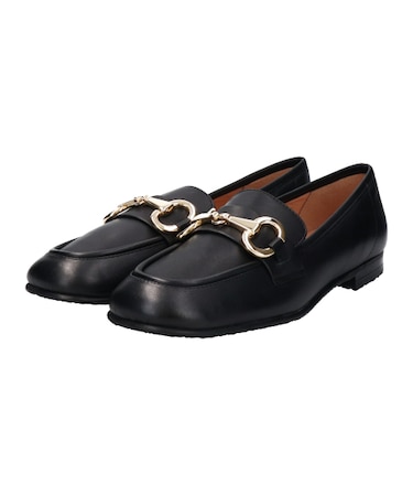 【INTER-CHAUSSURES】ソフトスクエアトウビットローファー