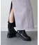 【CORSO ROMA，9】厚底サイドゴアショートブーツ