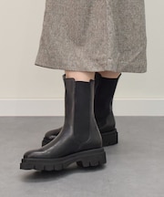 【LUCA GROSSI】タンクソールサイドゴアブーツ