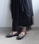 【BRIDGET BIRKIN】スクエアビジューモカシンシューズ