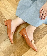 【BRIDGET BIRKIN】ツイードコンビパールビットローファー
