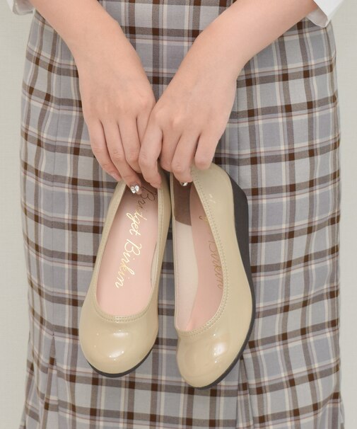 【BRIDGET BIRKIN】ウエッジヒールレインパンプス