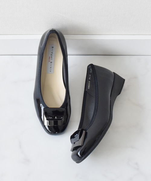 BRIDGET BIRKIN WALK】金具モチーフウォーキングパンプス