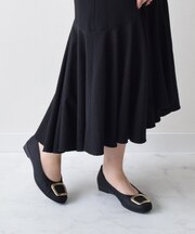 【BRIDGET BIRKIN WALK】メタルバックルウォーキングパンプス