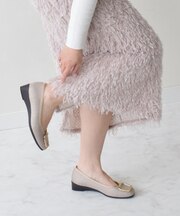 【BRIDGET BIRKIN WALK】メタルバックルウォーキングパンプス