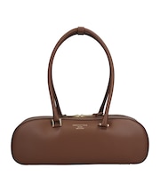 【CHRISTIAN VILLA】レザーワイドミディアムショルダーバッグ