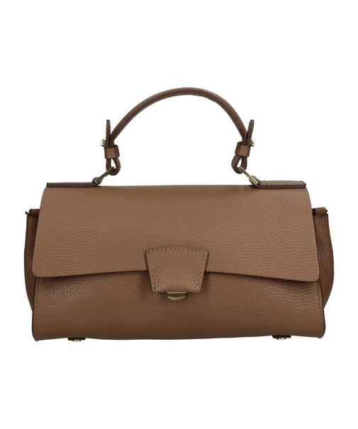 【LORISTELLA】レザーハンドルフラップバッグ