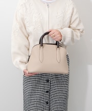 【LORISTELLA】シュリンクレザーハンドバッグ