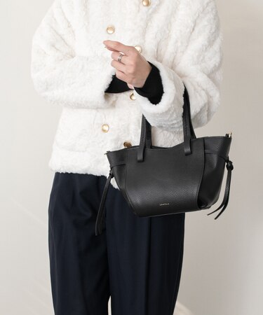 【LORISTELLA】レザーミニトートバッグ