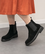 【PASCUCCI】ラウンドトウサイドゴアブーツ