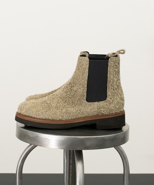 【PASCUCCI】ラウンドトウサイドゴアブーツ