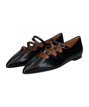 【INTER-CHAUSSURES】ベルテッドフラットパンプス