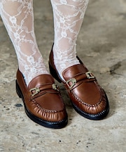 【INTER-CHAUSSURES】ラウンドトウベーシックローファー