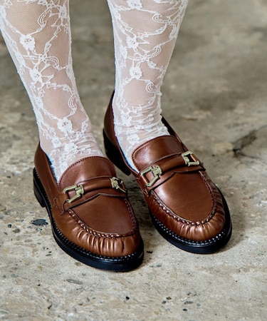 【INTER-CHAUSSURES】ラウンドトウベーシックローファー