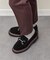 【INTER-CHAUSSURES】撥水厚底ビットローファー