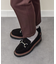 【INTER-CHAUSSURES】撥水厚底ビットローファー