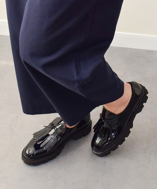 【INTER-CHAUSSURES】ライトタンクソールキルトシューズ