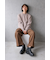 【bussola】晴雨兼用サイドゴアレザーショートブーツ