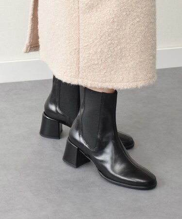 【ANGEL ALARCON】センターシームサイドゴアブーツ