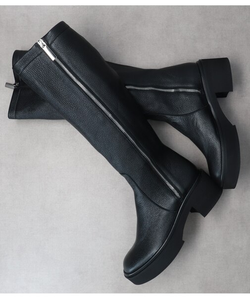 【EMILE】ダブルジップロングブーツ