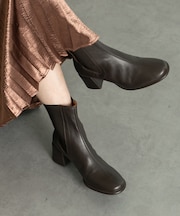 【ANGEL ALARCON】ラウンドトウセンターシームサイドゴア